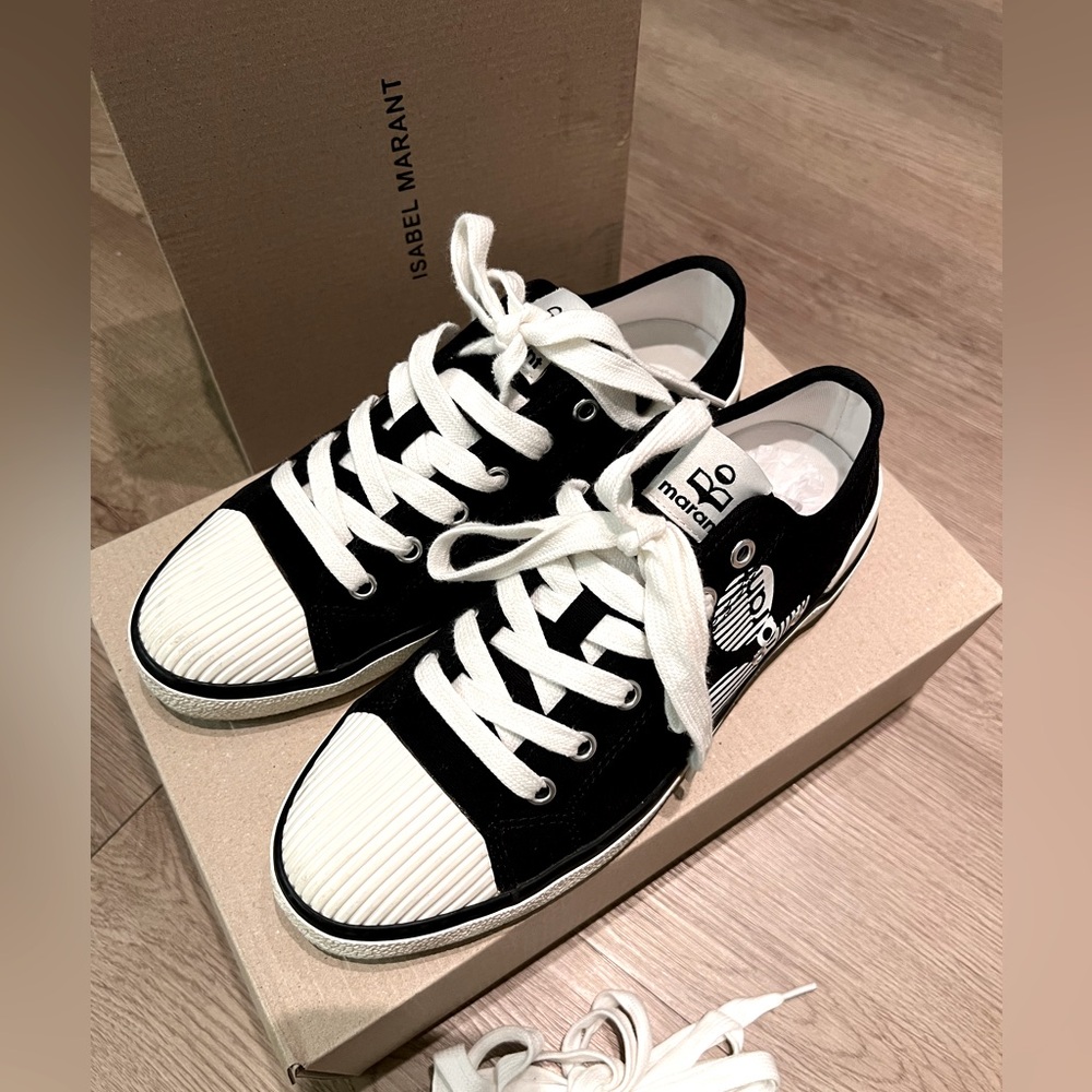 Isabel Marant Binkoo Sneakers Black 38 women